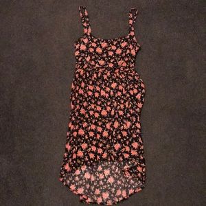 Forever21 Floral high low dress